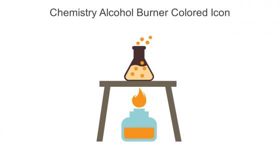 Chemistry Alcohol Burner Colored Icon In Powerpoint Pptx Png And Editable Eps Format