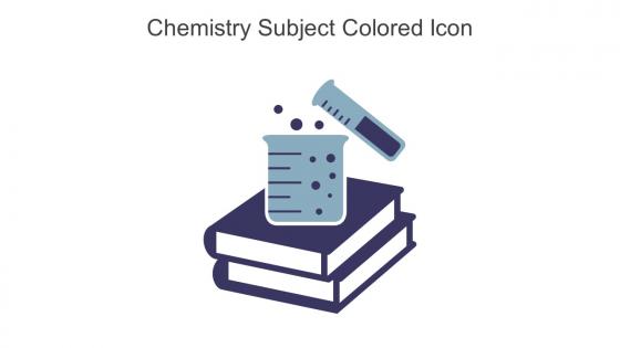 Chemistry Subject Colored Icon In Powerpoint Pptx Png And Editable Eps Format
