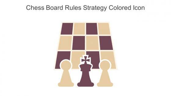 Chess Board Rules Strategy Colored Icon In Powerpoint Pptx Png And Editable Eps Format