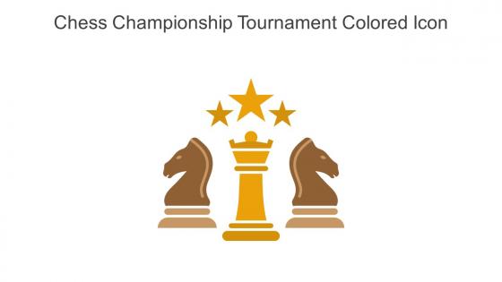 Chess Championship Tournament Colored Icon In Powerpoint Pptx Png And Editable Eps Format