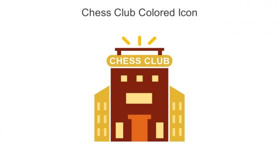 Chess Club Colored Icon In Powerpoint Pptx Png And Editable Eps Format