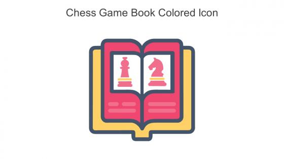 Chess Game Book Colored Icon In Powerpoint Pptx Png And Editable Eps Format