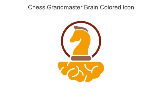 Chess Grandmaster Brain Colored Icon In Powerpoint Pptx Png And Editable Eps Format