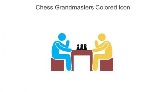 Chess Grandmasters Colored Icon In Powerpoint Pptx Png And Editable Eps Format