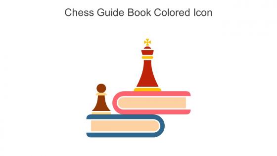 Chess Guide Book Colored Icon In Powerpoint Pptx Png And Editable Eps Format