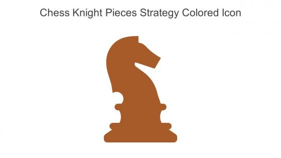 Chess Knight Pieces Strategy Colored Icon In Powerpoint Pptx Png And Editable Eps Format