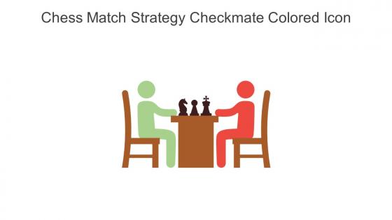 Chess Match Strategy Checkmate Colored Icon In Powerpoint Pptx Png And Editable Eps Format