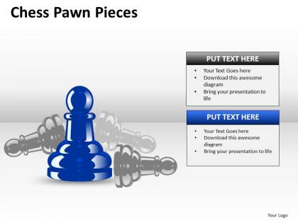 Chess pawn pieces ppt 5