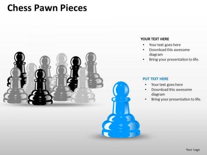 Chess pawn pieces ppt 7