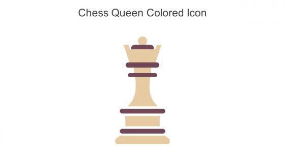 Chess Queen Colored Icon In Powerpoint Pptx Png And Editable Eps Format