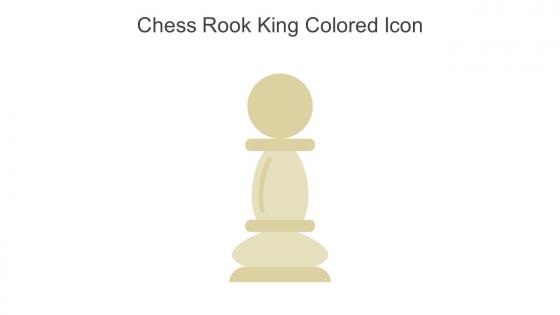 Chess Rook King Colored Icon In Powerpoint Pptx Png And Editable Eps Format
