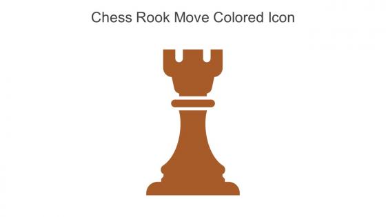 Chess Rook Move Colored Icon In Powerpoint Pptx Png And Editable Eps Format