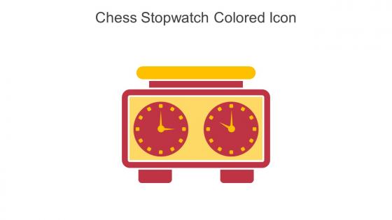 Chess Stopwatch Colored Icon In Powerpoint Pptx Png And Editable Eps Format