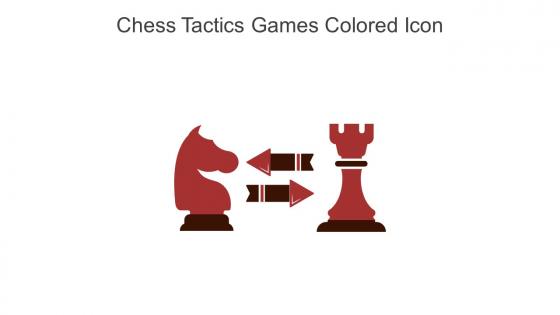 Chess Tactics Games Colored Icon In Powerpoint Pptx Png And Editable Eps Format