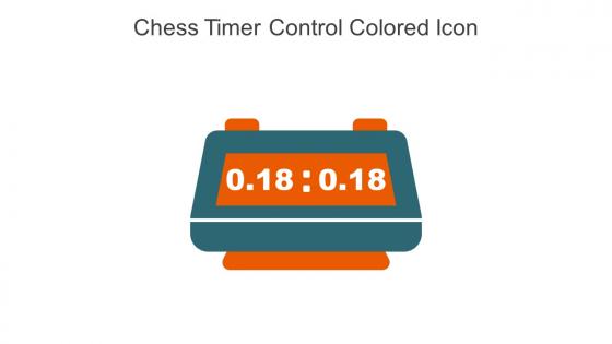 Chess Timer Control Colored Icon In Powerpoint Pptx Png And Editable Eps Format
