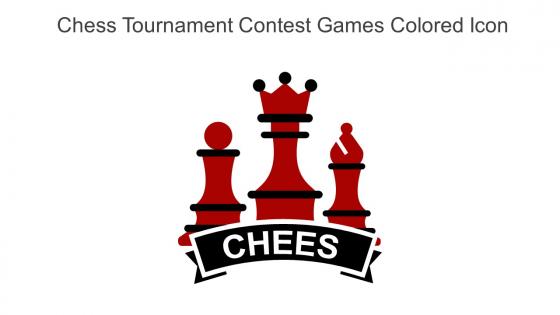 Chess Tournament Contest Games Colored Icon In Powerpoint Pptx Png And Editable Eps Format