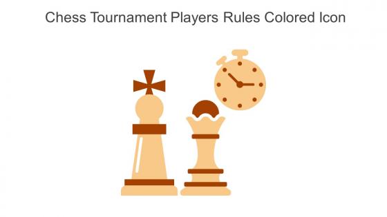 Chess Tournament Players Rules Colored Icon In Powerpoint Pptx Png And Editable Eps Format