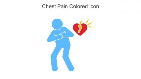 Chest Pain Colored Icon In Powerpoint Pptx Png And Editable Eps Format