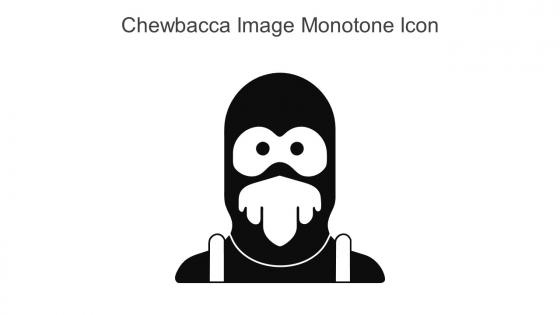 Chewbacca Image Monotone Icon In Powerpoint Pptx Png And Editable Eps Format