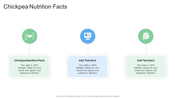 Chickpea Nutrition Facts In Powerpoint And Google Slides Cpb