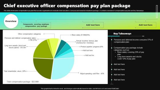 Chief Executive Officer Compensation Pay Plan Package