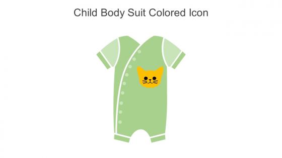 Child Body Suit Colored Icon In Powerpoint Pptx Png And Editable Eps Format