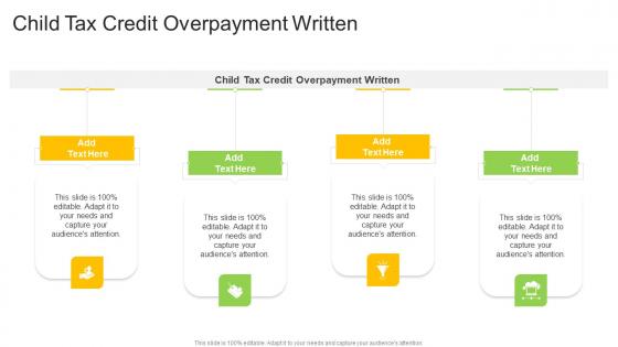 Child Tax Credit Overpayment Written In Powerpoint And Google Slides Cpb