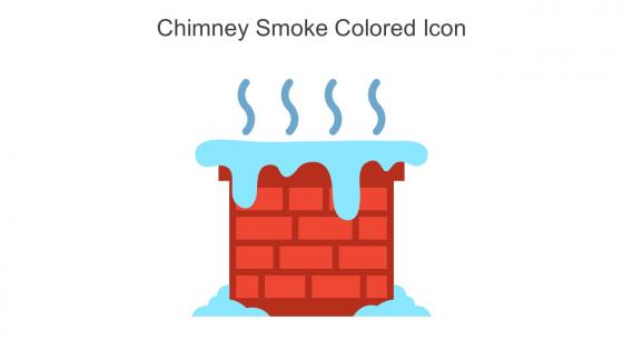 Chimney Smoke Colored Icon In Powerpoint Pptx Png And Editable Eps Format