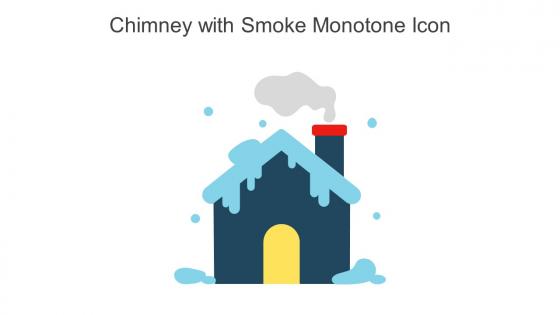 Chimney With Smoke Colored Icon In Powerpoint Pptx Png And Editable Eps Format