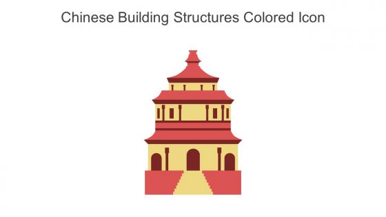 Chinese Building Structures Colored Icon In Powerpoint Pptx Png And Editable Eps Format