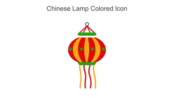 Chinese Lamp Colored Icon In Powerpoint Pptx Png And Editable Eps Format