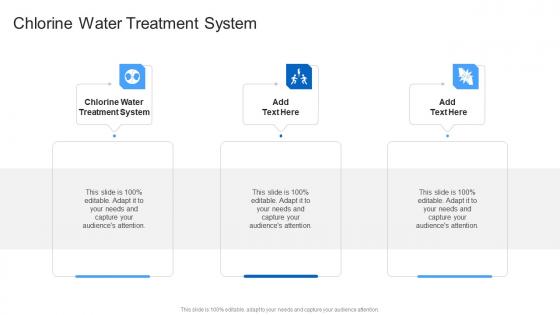 Chlorine Water Treatment System In Powerpoint And Google Slides Cpb