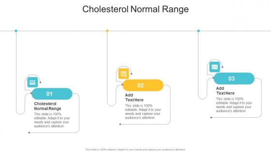 Cholesterol Normal Range In Powerpoint And Google Slides Cpb
