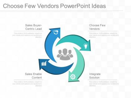 Choose few vendors powerpoint ideas