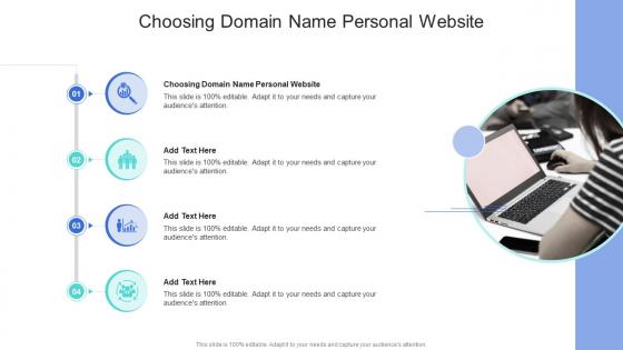 Choosing Domain Name Personal Website In Powerpoint And Google Slides Cpb