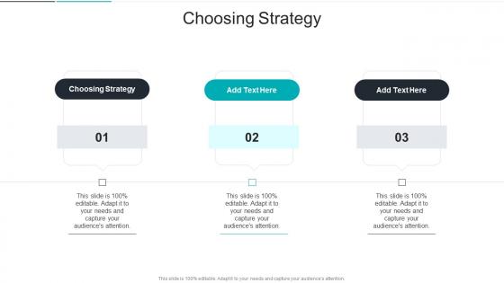 Choosing Strategy In Powerpoint And Google Slides Cpb