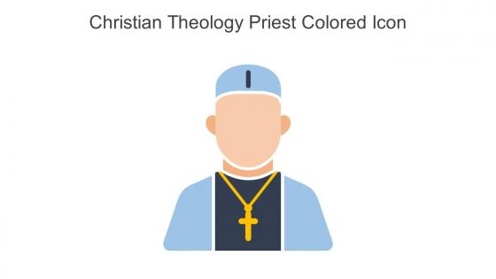 Christian Theology Priest Colored Icon In Powerpoint Pptx Png And Editable Eps Format