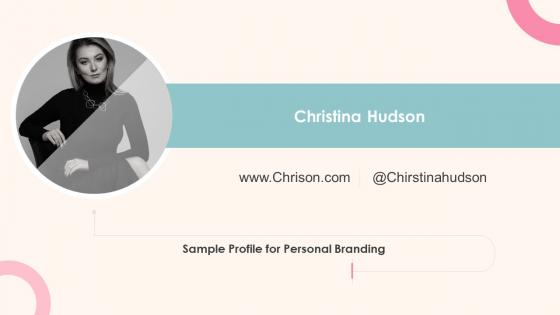 Christina Hudson Guide To Personal Branding For Entrepreneurs Ppt Slides Infographic Template