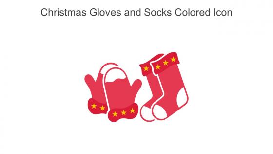 Christmas Gloves And Socks Colored Icon In Powerpoint Pptx Png And Editable Eps Format