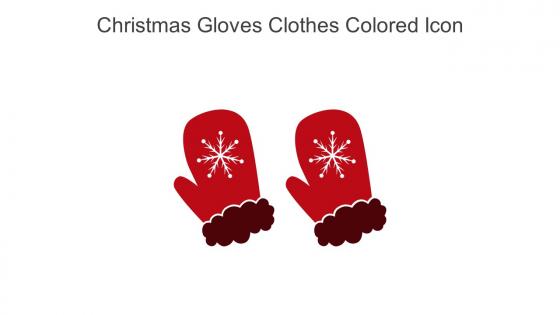 Christmas Gloves Clothes Colored Icon In Powerpoint Pptx Png And Editable Eps Format