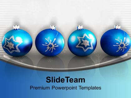 Christmas image filigree festival powerpoint templates ppt backgrounds for slides