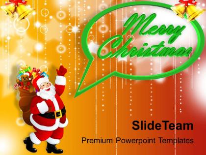Christmas nativity free santa claus with concept powerpoint templates ppt backgrounds for slides