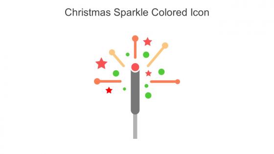 Christmas Sparkle Colored Icon In Powerpoint Pptx Png And Editable Eps Format