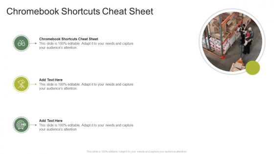 Chromebook Shortcuts Cheat Sheet In Powerpoint And Google Slides Cpb