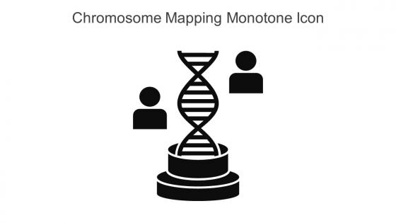 Chromosome Mapping Monotone Icon In Powerpoint Pptx Png And Editable Eps Format
