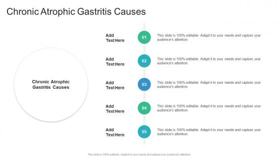 Chronic Atrophic Gastritis Causes In Powerpoint And Google Slides Cpb