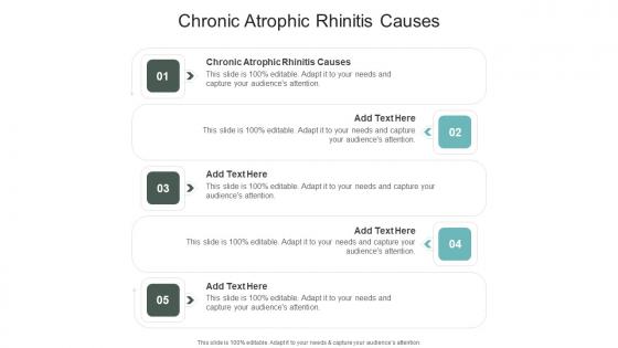 Chronic Atrophic Rhinitis Causes In Powerpoint And Google Slides Cpb