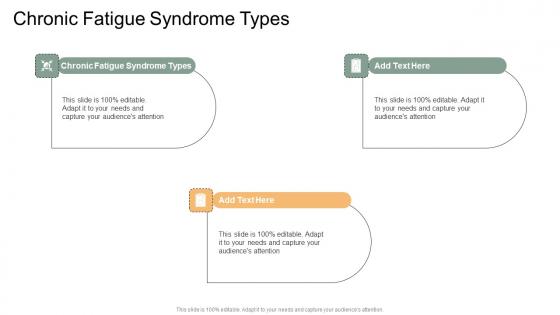 Chronic Fatigue Syndrome Types In Powerpoint And Google Slides Cpb