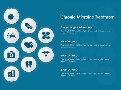 Chronic migraine treatment ppt powerpoint presentation show