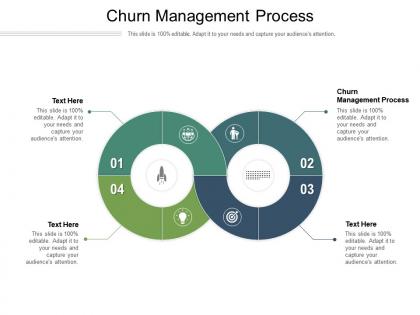 Churn management process ppt powerpoint presentation styles brochure cpb